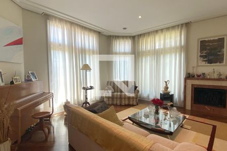 Sala de casa de condomínio à venda com 4 quartos, 462m² em Alphaville, Santana de Parnaíba
