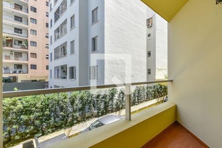 Varanda do Quarto de apartamento à venda com 1 quarto, 40m² em Consolação, São Paulo