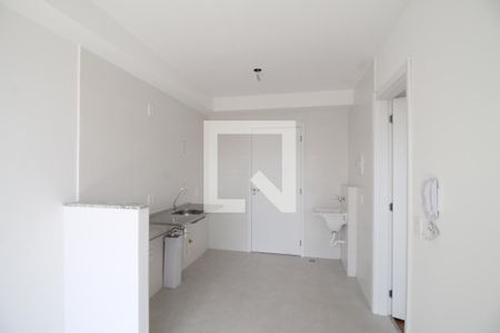 Sala/Cozinha de apartamento para alugar com 1 quarto, 29m² em Vila Ré, São Paulo