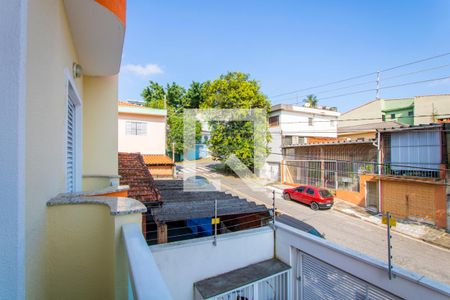 Varanda do quarto 1 de apartamento para alugar com 2 quartos, 52m² em Vila Marina, Santo André