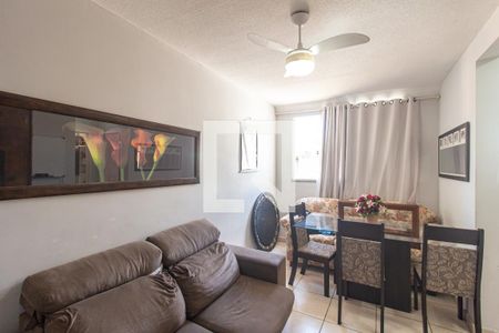 Sala de apartamento para alugar com 2 quartos, 50m² em Campo Grande, Rio de Janeiro