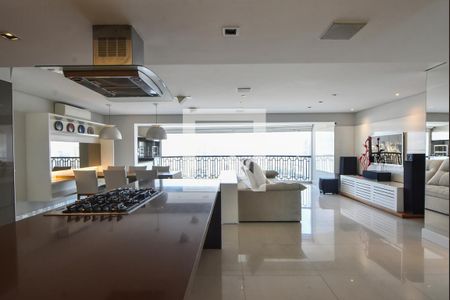 Sala de apartamento para alugar com 2 quartos, 156m² em Campo Belo, São Paulo