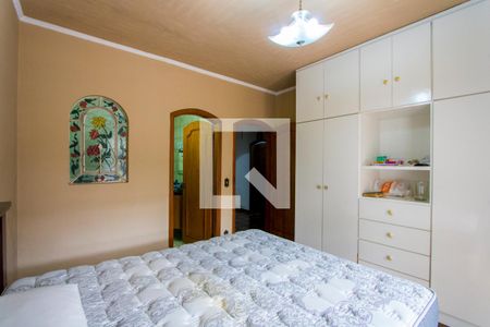 Quarto 1 - Suíte de casa à venda com 3 quartos, 257m² em Vila Scarpelli, Santo André