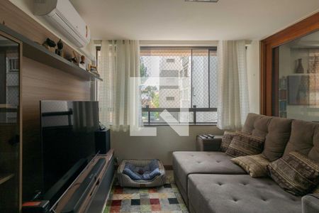 Sala de apartamento à venda com 3 quartos, 186m² em Petrópolis, Porto Alegre