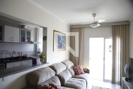 Sala de apartamento para alugar com 1 quarto, 80m² em Vila Tupi, Praia Grande