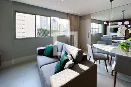 Sala de apartamento para alugar com 3 quartos, 100m² em Vila Olímpia, São Paulo