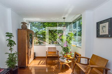 Sala 1 de apartamento à venda com 4 quartos, 162m² em Santa Lúcia, Belo Horizonte