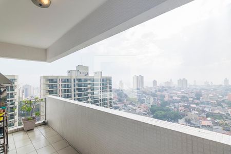 Varanda de apartamento à venda com 4 quartos, 160m² em Vila Bastos, Santo André
