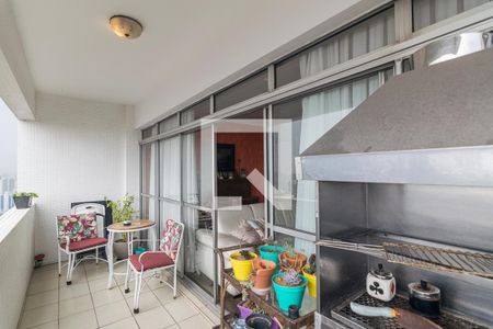Varanda de apartamento à venda com 4 quartos, 160m² em Vila Bastos, Santo André