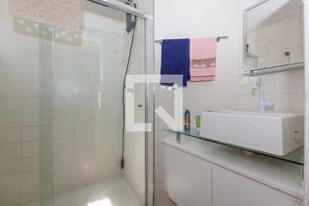 Banheiro 1 - Suíte de apartamento para alugar com 1 quarto, 92m² em Jardim Las Palmas, Guarujá