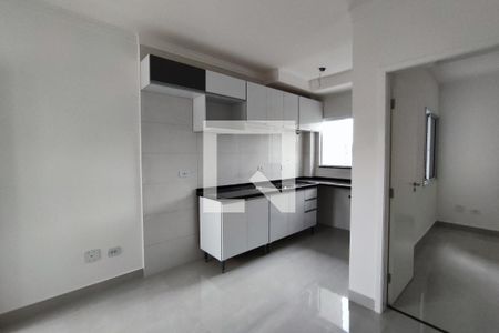 Sala/Cozinha de apartamento à venda com 2 quartos, 43m² em Vila Dalila, São Paulo