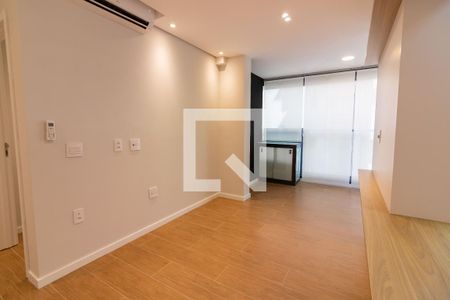 Sala  de apartamento para alugar com 1 quarto, 46m² em Campo Belo, São Paulo