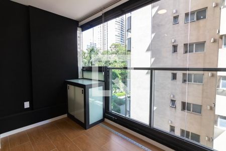 Varanda de apartamento para alugar com 1 quarto, 46m² em Campo Belo, São Paulo