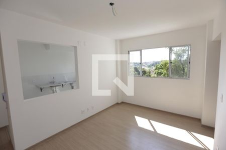 Sala de apartamento para alugar com 2 quartos, 47m² em Chácaras Califórnia, Contagem