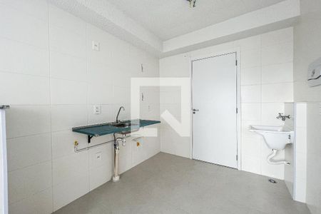 Cozinha e Área de Serviço de apartamento para alugar com 1 quarto, 26m² em Barra Funda, São Paulo