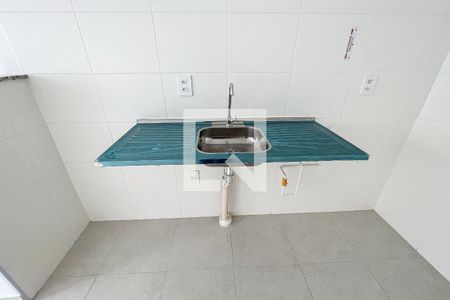 Cozinha e Área de Serviço de apartamento para alugar com 1 quarto, 26m² em Barra Funda, São Paulo