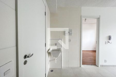 Cozinha e Área de Serviço de apartamento para alugar com 1 quarto, 26m² em Barra Funda, São Paulo