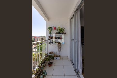 Varanda da Sala de apartamento à venda com 3 quartos, 70m² em Jardim Guanabara, Belo Horizonte