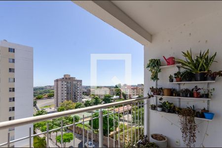 Varanda da Sala de apartamento à venda com 3 quartos, 70m² em Jardim Guanabara, Belo Horizonte