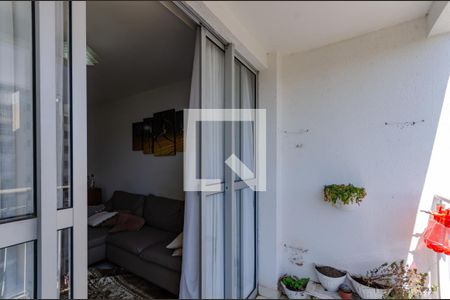 Varanda da Sala de apartamento à venda com 3 quartos, 70m² em Jardim Guanabara, Belo Horizonte