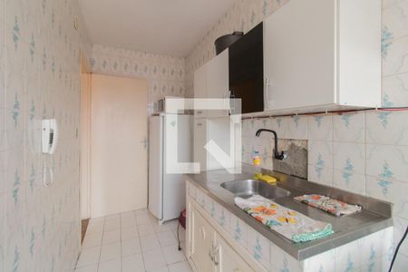 Cozinha e Área de Serviço de apartamento à venda com 1 quarto, 44m² em São José, Porto Alegre