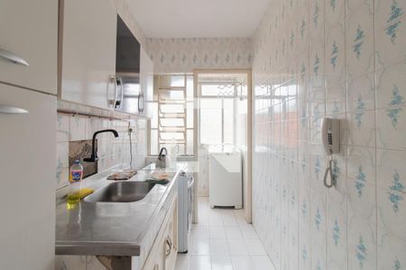 Cozinha e Área de Serviço de apartamento à venda com 1 quarto, 44m² em São José, Porto Alegre