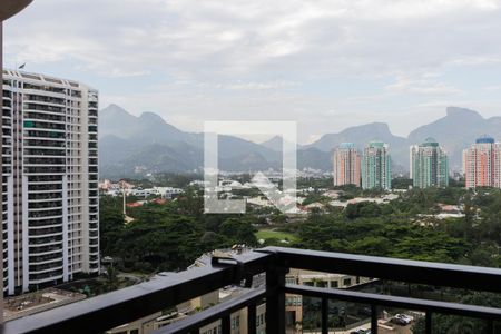 varanda de apartamento para alugar com 1 quarto, 25m² em Barra da Tijuca, Rio de Janeiro