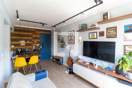 Sala de apartamento à venda com 1 quarto, 40m² em Cambuci, São Paulo