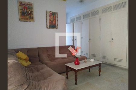 Sala de apartamento para alugar com 4 quartos, 380m² em Morro do Maluf, Guarujá
