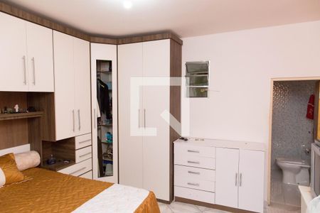 Quarto Suíte de casa à venda com 3 quartos, 70m² em Taboão, Diadema