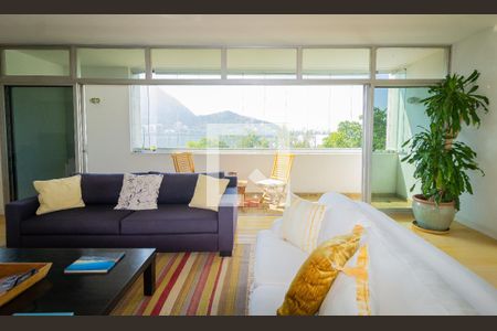 Detalhe da sala 1  de apartamento à venda com 4 quartos, 203m² em Jardim Botânico, Rio de Janeiro