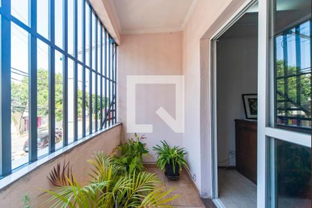 Varanda da Sala de apartamento para alugar com 3 quartos, 74m² em Vila Valparaíso, Santo André