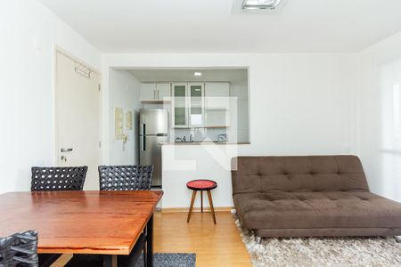 Sala de apartamento para alugar com 1 quarto, 46m² em Vila Nova Conceição, São Paulo