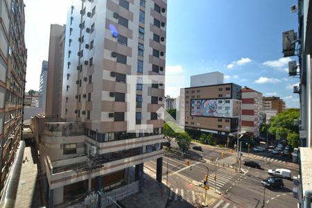 Vista de kitnet/studio para alugar com 1 quarto, 30m² em Cidade Baixa, Porto Alegre