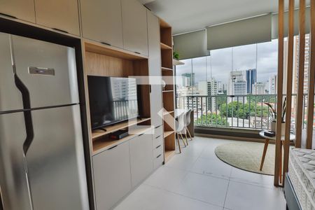 Sala Quarto de kitnet/studio para alugar com 1 quarto, 29m² em Perdizes, São Paulo