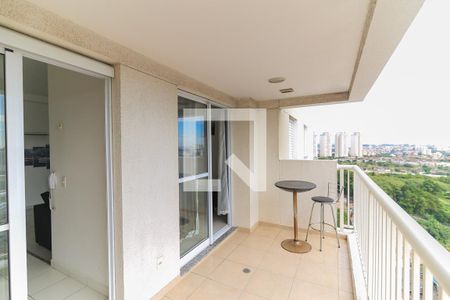 Varanda da Sala de apartamento à venda com 2 quartos, 62m² em Fazenda Morumbi, São Paulo