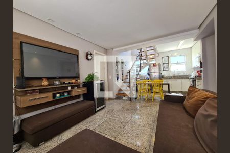 Sala de apartamento à venda com 3 quartos, 150m² em Cruzeiro, Belo Horizonte