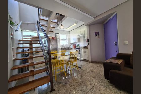 Sala de apartamento à venda com 3 quartos, 150m² em Cruzeiro, Belo Horizonte