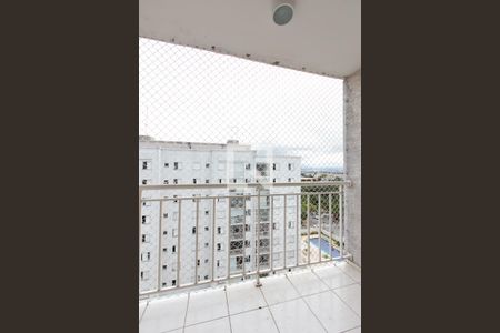 Varanda da Sala  de apartamento para alugar com 2 quartos, 55m² em Vila Jacuí, São Paulo
