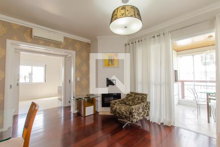 Sala de apartamento para alugar com 3 quartos, 110m² em Jurerê, Florianópolis