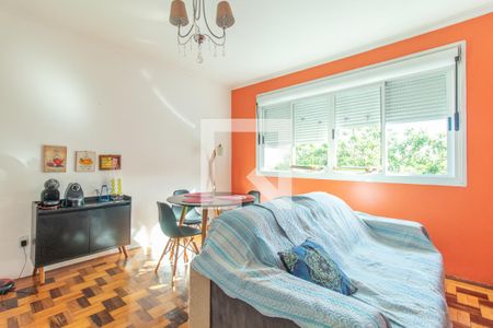 Sala de apartamento à venda com 2 quartos, 70m² em Farroupilha, Porto Alegre