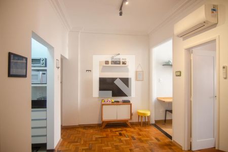 Sala de apartamento para alugar com 1 quarto, 40m² em Copacabana, Rio de Janeiro