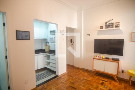 Sala de apartamento para alugar com 1 quarto, 40m² em Copacabana, Rio de Janeiro