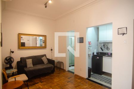 Sala de apartamento para alugar com 1 quarto, 40m² em Copacabana, Rio de Janeiro