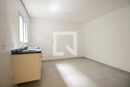 Studio/Quarto e Cozinha  de kitnet/studio para alugar com 1 quarto, 19m² em São Lucas, São Paulo