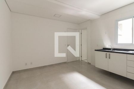 Studio/Quarto e Cozinha  de kitnet/studio para alugar com 1 quarto, 19m² em São Lucas, São Paulo