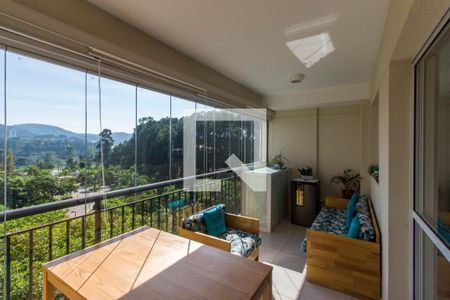 Varanda gourmet de apartamento à venda com 2 quartos, 110m² em Alphaville, Santana de Parnaíba