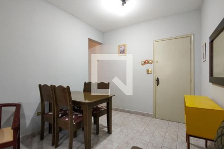 Sala de apartamento para alugar com 1 quarto, 44m² em Aviação, Praia Grande