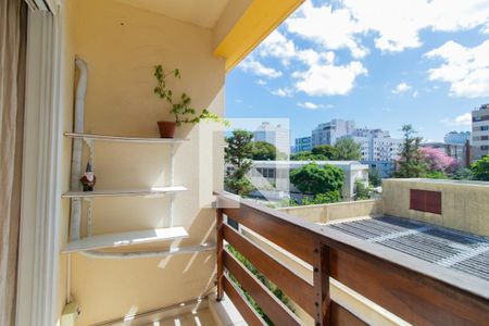 Varanda da Sala de apartamento à venda com 2 quartos, 70m² em Santana, Porto Alegre