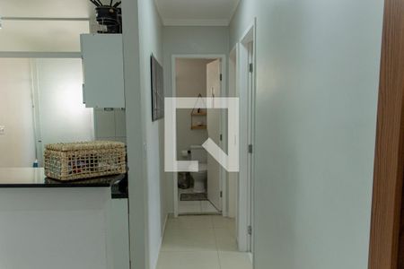 Corredor de apartamento para alugar com 2 quartos, 47m² em Vila Arcádia, São Paulo